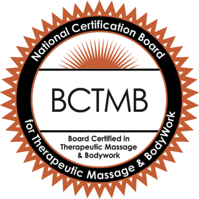 BCTMB Badge for TCAT Massage Therapy program