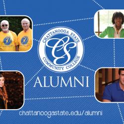 ALUMNI featured including photo of alum Tabatha Armour and 3 members from Class of 1967, the first graduating class of ChattState