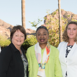 Photo of Robert Denn, Debbie Adams, Mosunmola George-Taylor, Sherry Marlow and Donna Seagle