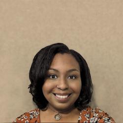 Pictured: Madison Cothern in front of a textured beige background Pictured: Madison Cothern in front of a textured beige background
