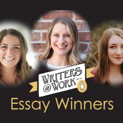 winners pictured of the writers at work essay contest