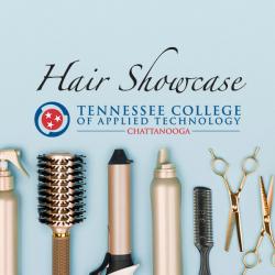 hair styling tools with a logo and words