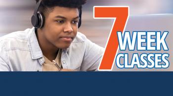explains how 7-week courses work