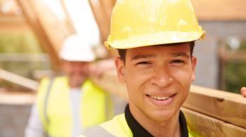 headshot of hispanic man in hard hat