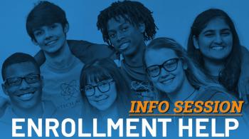 early college students collage promoting information sessions