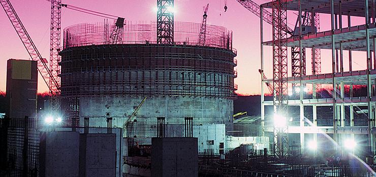 construction of a dome building