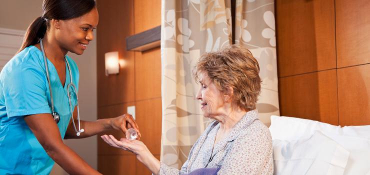 nursing and patient